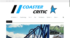 Desktop Screenshot of coastercritic.com